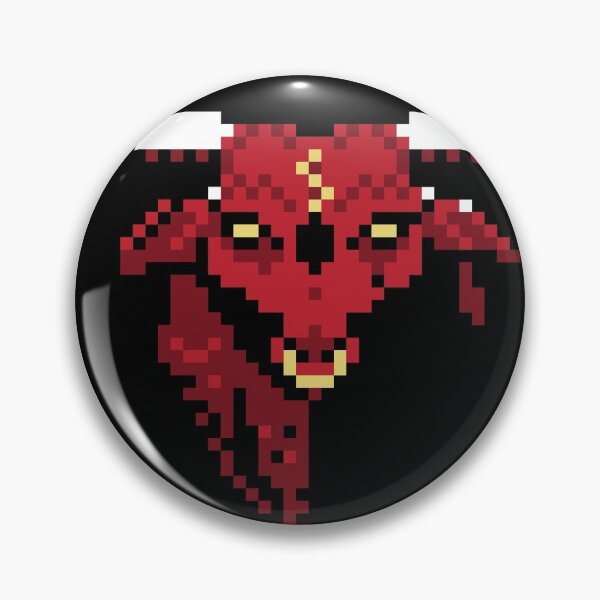 Item preview, pixel bull designed and sold by Jnwodo.