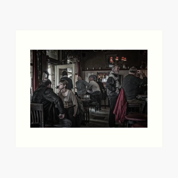 The Usual Customers... Art Print