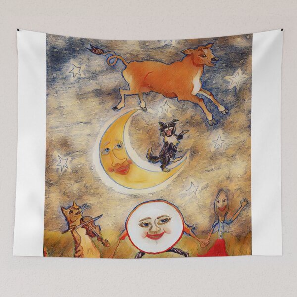 Item preview, The Cow, The Moon, And The Others designed and sold by pinkyjainpan.