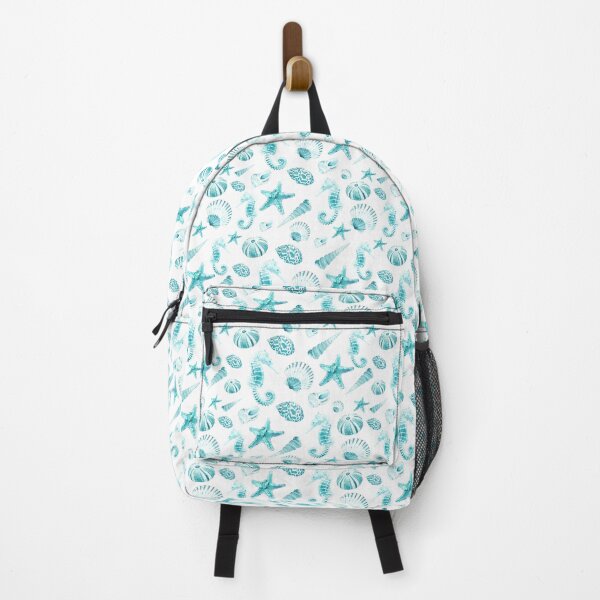Item preview, Seaside Pattern Teal designed and sold by Fox Tale Studio.