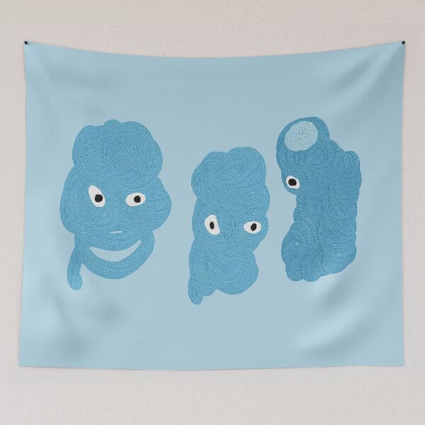 Item preview, The Blue Trio designed and sold by TerriblyTina.