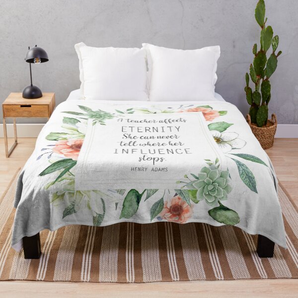 Item preview, A teacher affects eternity, Henry Adams quote for teachers designed and sold by latiendadearyam.
