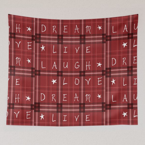 Item preview, Live Laugh Love Dream Mixed Media Digital Art  designed and sold by TheHutchGal.