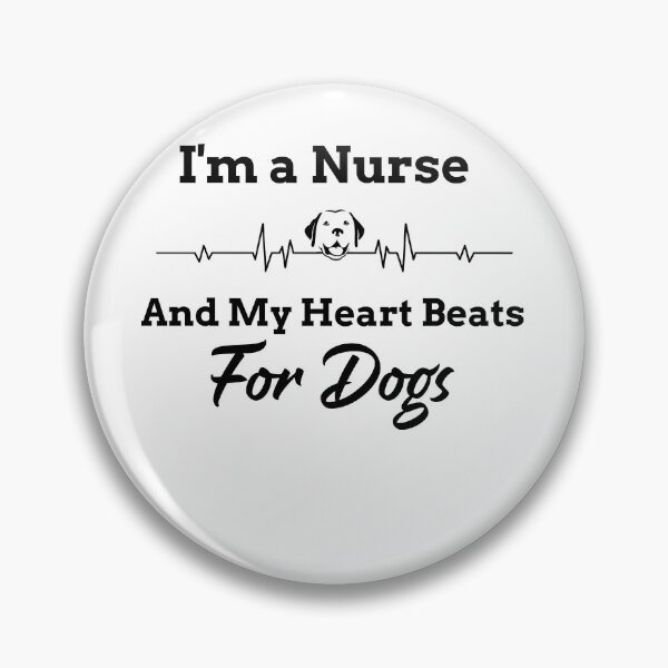 Item preview, Soy enfermera y mi corazón late por los perros designed and sold by SarahHowley.