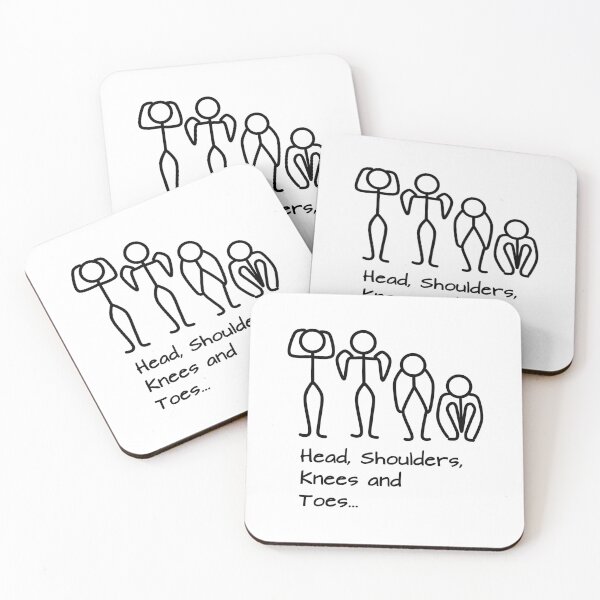 Item preview, Stickman / Head, shoulders, knees and toes... designed and sold by LotusCreations.