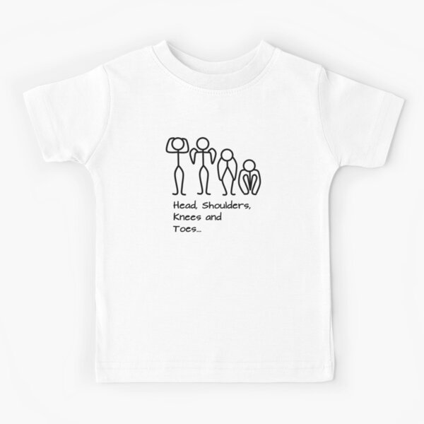 Item preview, Stickman / Head, shoulders, knees and toes... designed and sold by LotusCreations.