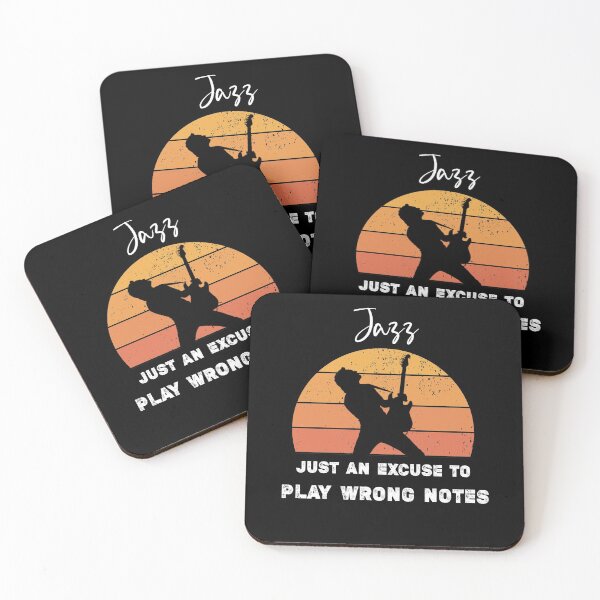 Item preview, Funny Jazz Guitar Player Design,Electric Guitar Gift for Men,dad mom,jazz club funny quote saying  designed and sold by Essakhi12.