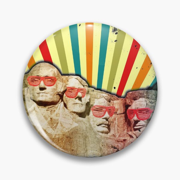 Item preview, Retro Vintage Mount Rushmore designed and sold by EverythingKawai.