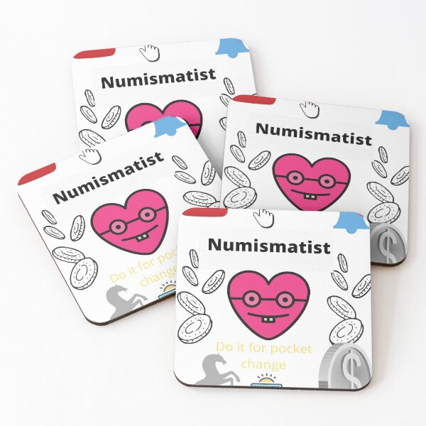 Item preview, Numismatist heart designed and sold by Highhocreations.