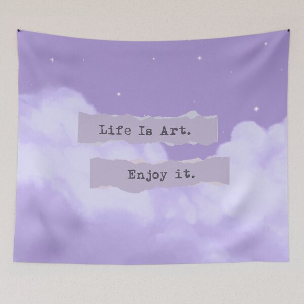 Item preview, Purple Aesthetic Romantic Quote designed and sold by trajeado14.