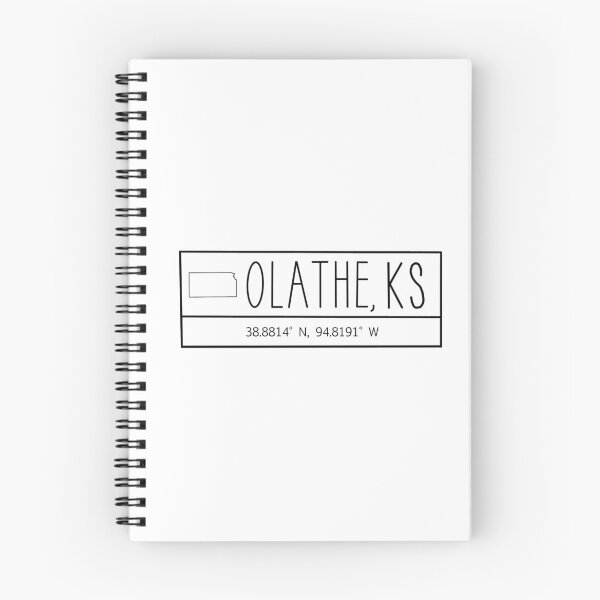 Item preview, Olathe Kansas Coordinates designed and sold by Emily Designs.