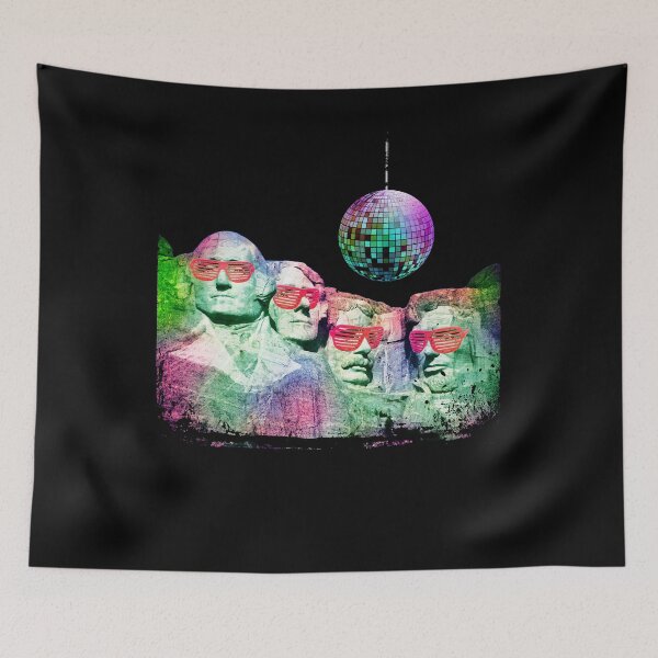 Item preview, Disco Mount Rushmore designed and sold by EverythingKawai.