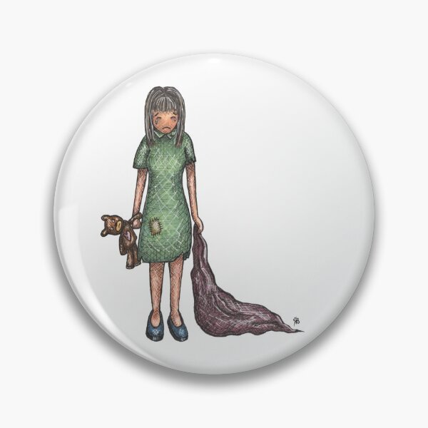 Item preview, Sad Girl with Teddy Bear designed and sold by Rachael Brearton.