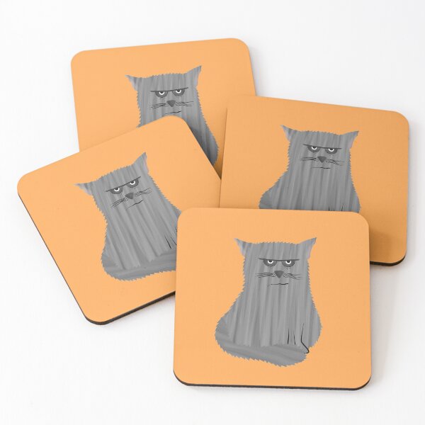 Item preview, Annoyed cat designed and sold by shackledlettuce.