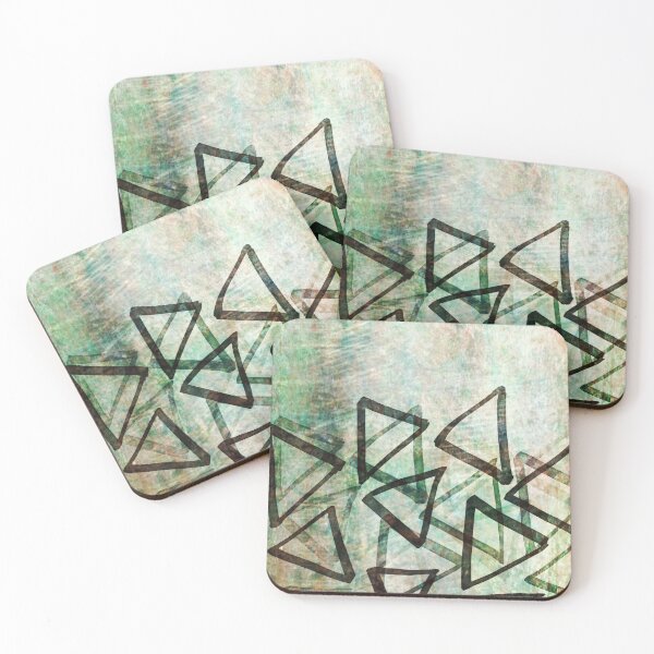 Item preview, Grunge Triangles designed and sold by Brooke Rogers.