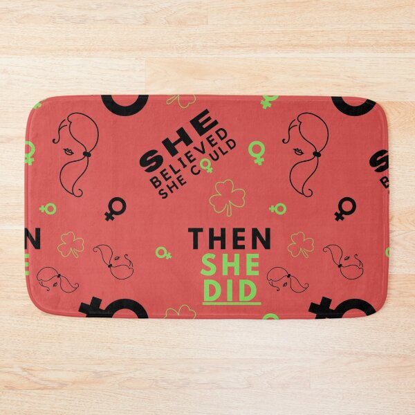 Item preview, Copy of She believed she could THEN SHE DID designed and sold by EmbracePLUR.