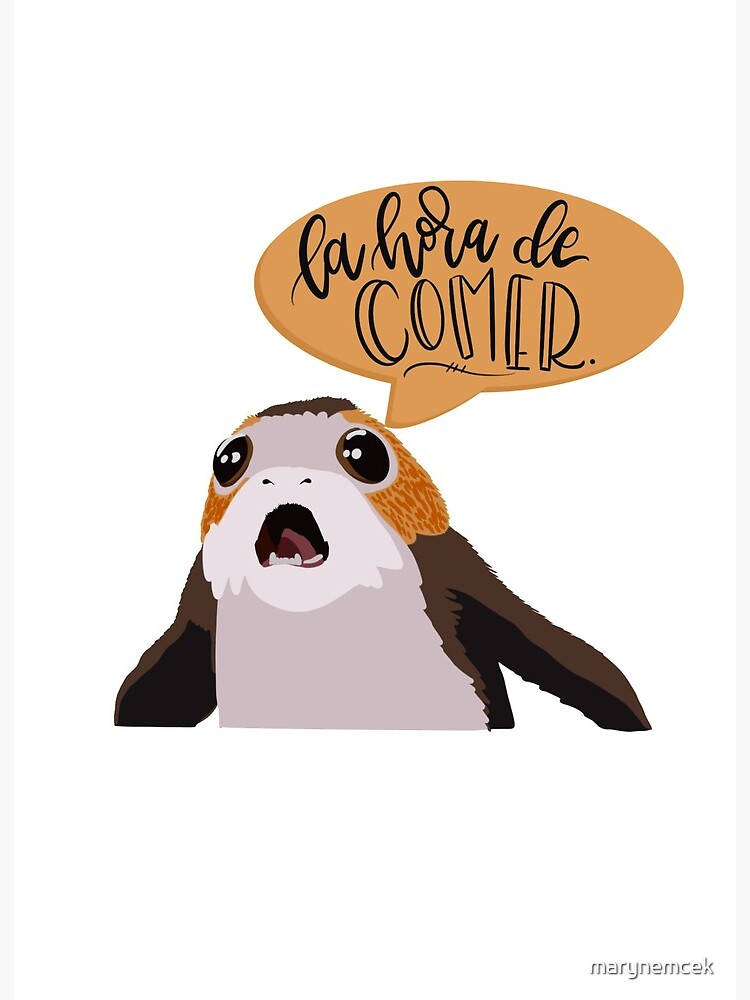 Porg best sale on board