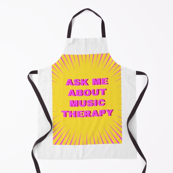 Item preview, Ask Me About Music Therapy-Pink and Yellow designed and sold by MegMcCreations.