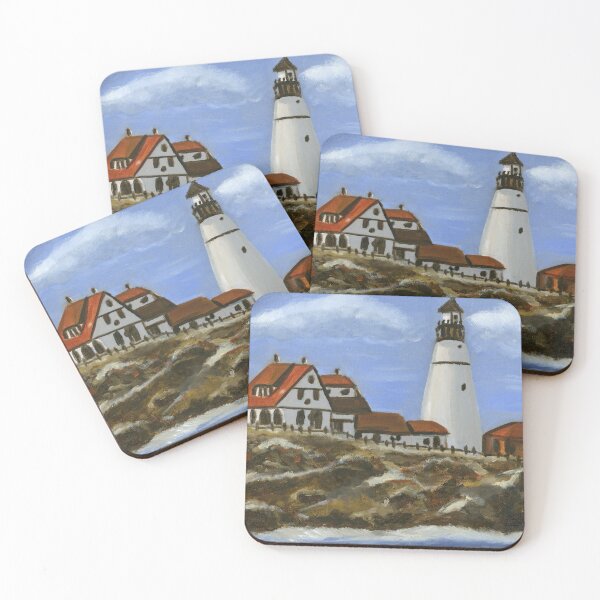 Item preview, Portland Headlight. Fort Williams Park, Cape Elizabeth, Maine. designed and sold by Eugenia Alvarez.
