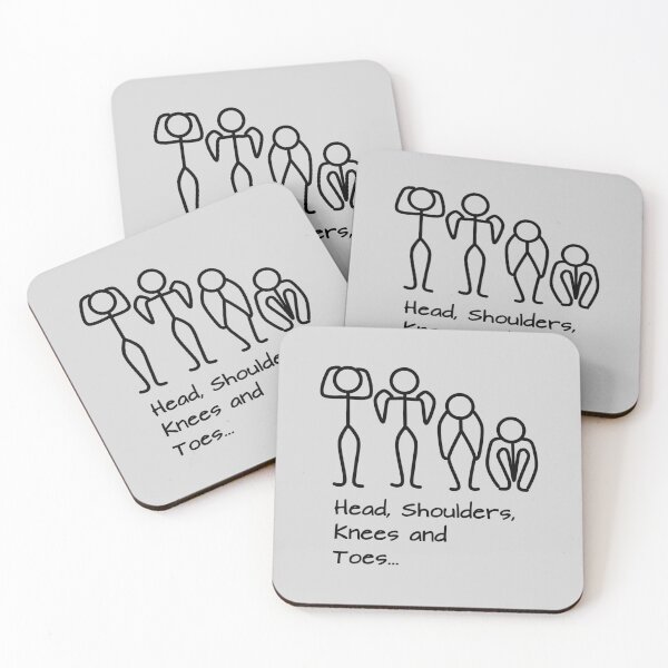 Item preview, Stickman / Head, shoulders, knees and toes... designed and sold by LotusCreations.
