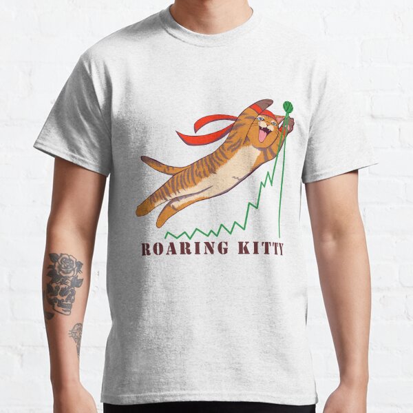 roaring kitty t shirt