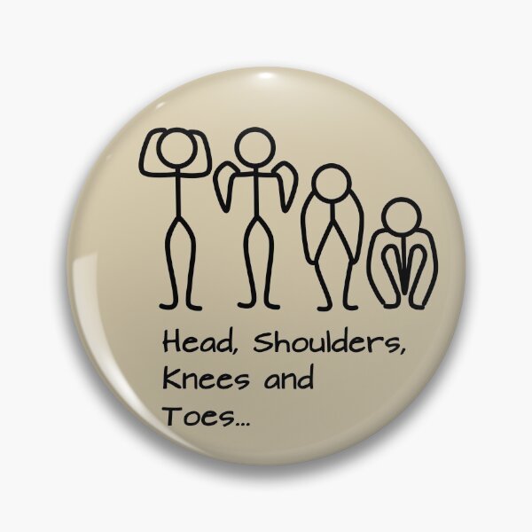 Item preview, Stickman / Head, shoulders, knees and toes... designed and sold by LotusCreations.