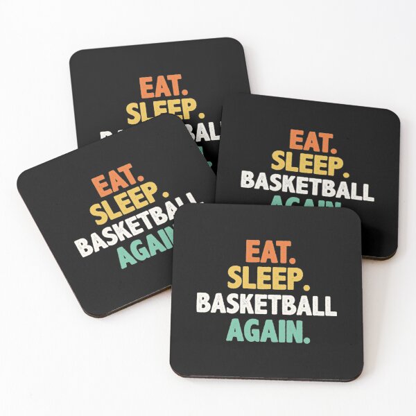 Item preview, Funny basketball saying, eat sleep basketball designed and sold by Flashsale9k.