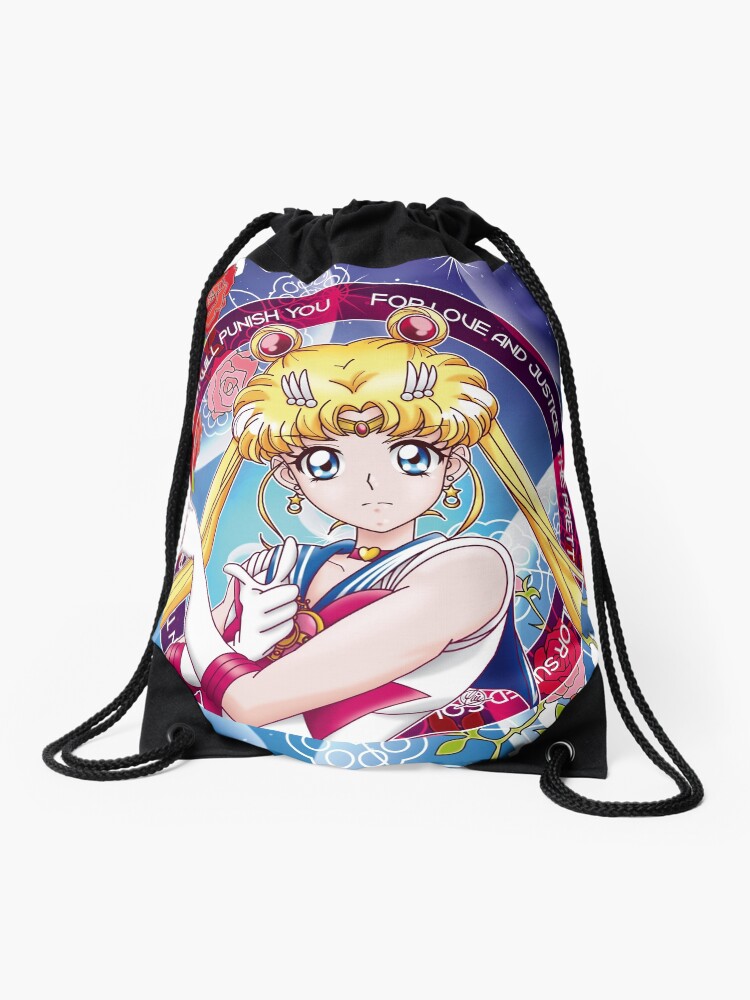 drawstring sailor bag