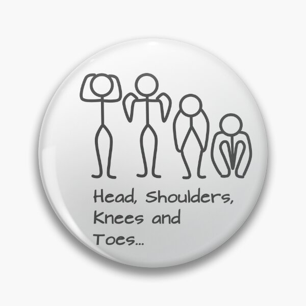 Item preview, Stickman / Head, shoulders, knees and toes... designed and sold by LotusCreations.