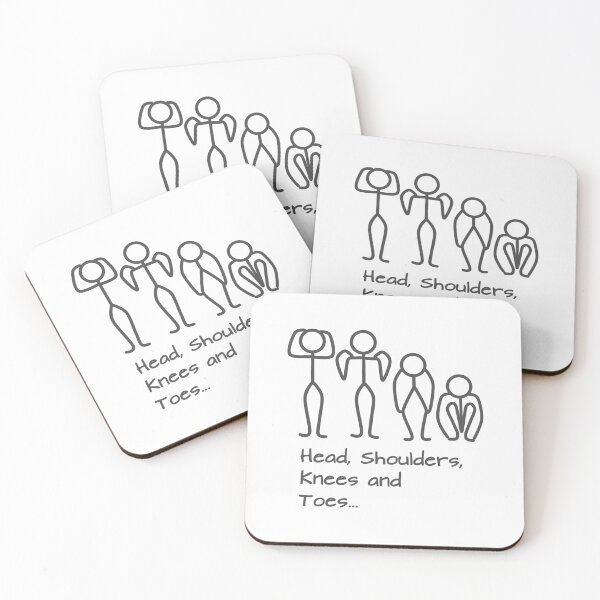 Item preview, Stickman / Head, shoulders, knees and toes... designed and sold by LotusCreations.