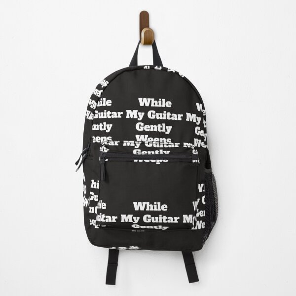 Item preview, While My Guitar Gently Weeps designed and sold by QuotesDogma.