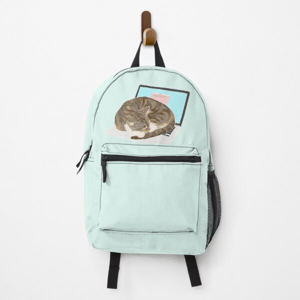 Item preview, Sleepy Cat on Laptop designed and sold by Christian Bowden.