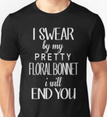 floral bonnet Unisex T-Shirt
