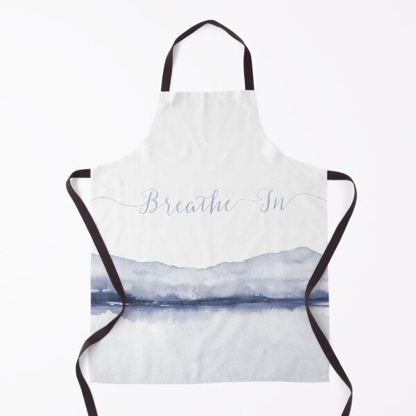 Item preview, Mountains & Water Indigo Blue Abstract Watercolor with Twilight and Midnight Blue Trend Colors designed and sold by SilverSpiral.