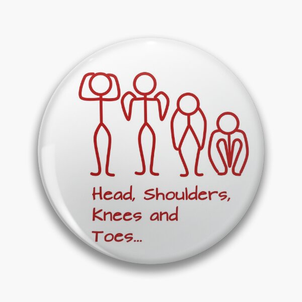 Item preview, Stickman / Head, shoulders, knees and toes... designed and sold by LotusCreations.