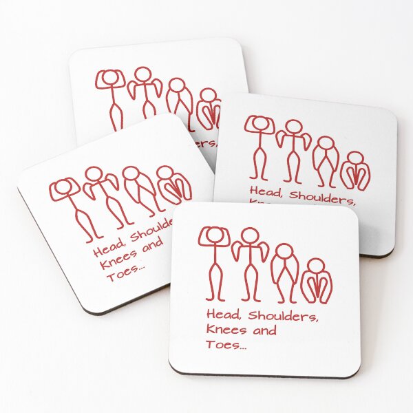 Item preview, Stickman / Head, shoulders, knees and toes... designed and sold by LotusCreations.