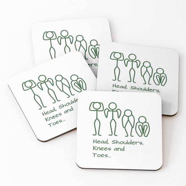 Item preview, Stickman / Head, shoulders, knees and toes... designed and sold by LotusCreations.