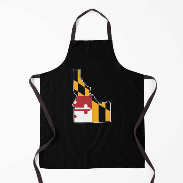 Item preview, Maryland Flag Idaho Map designed and sold by MarylandStyle.