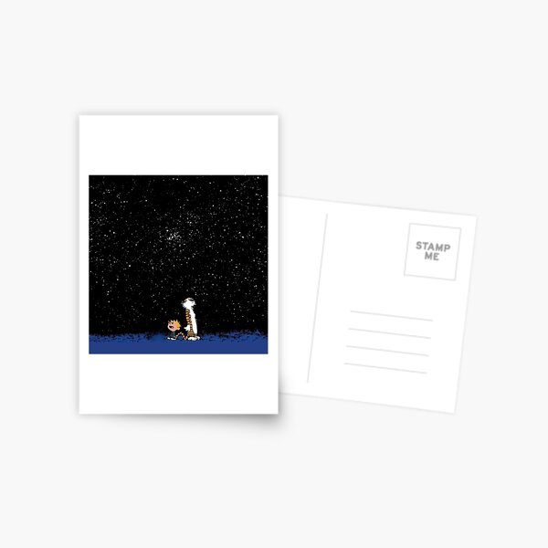 Calvin et Hobbes Carte postale