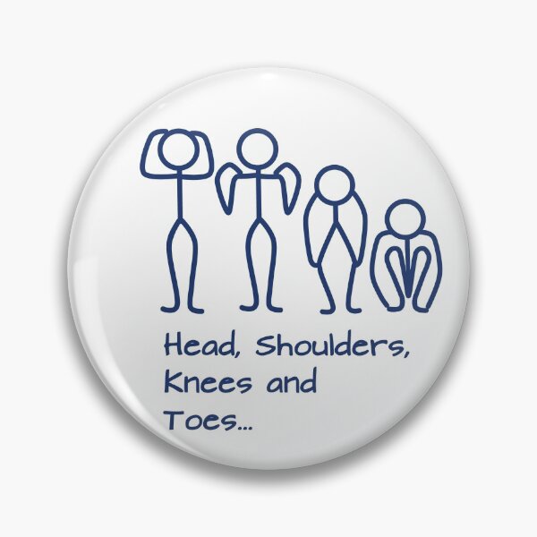 Item preview, Stickman / Head, shoulders, knees and toes... designed and sold by LotusCreations.