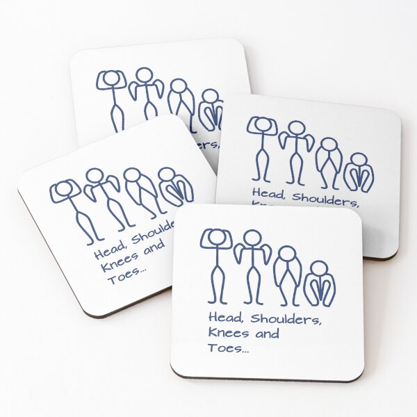 Item preview, Stickman / Head, shoulders, knees and toes... designed and sold by LotusCreations.