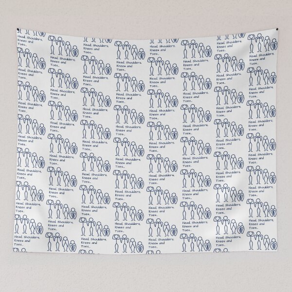 Item preview, Stickman / Head, shoulders, knees and toes... designed and sold by LotusCreations.