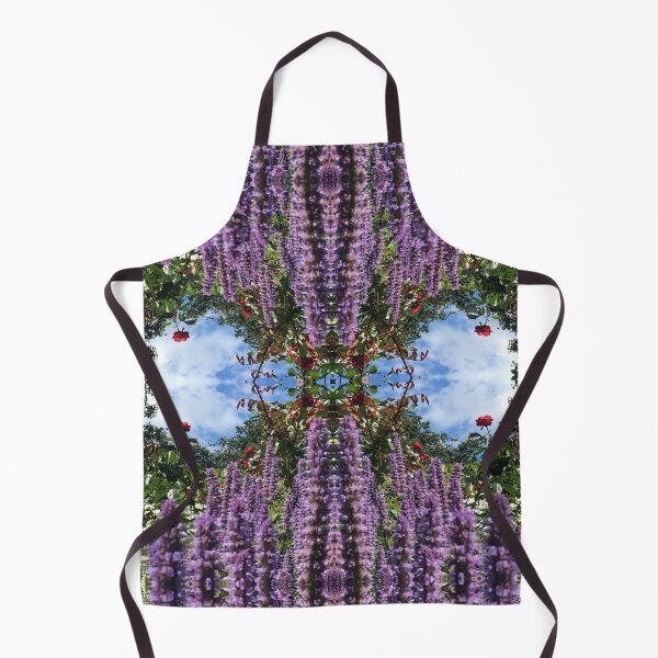 Item preview, Bee Love - Bees in the Blue Fortune with Red Rose, Gathering Nectar designed and sold by RoseAromas.
