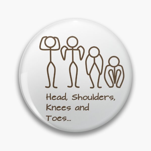 Item preview, Stickman / Head, shoulders, knees and toes... designed and sold by LotusCreations.