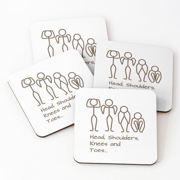 Item preview, Stickman / Head, shoulders, knees and toes... designed and sold by LotusCreations.