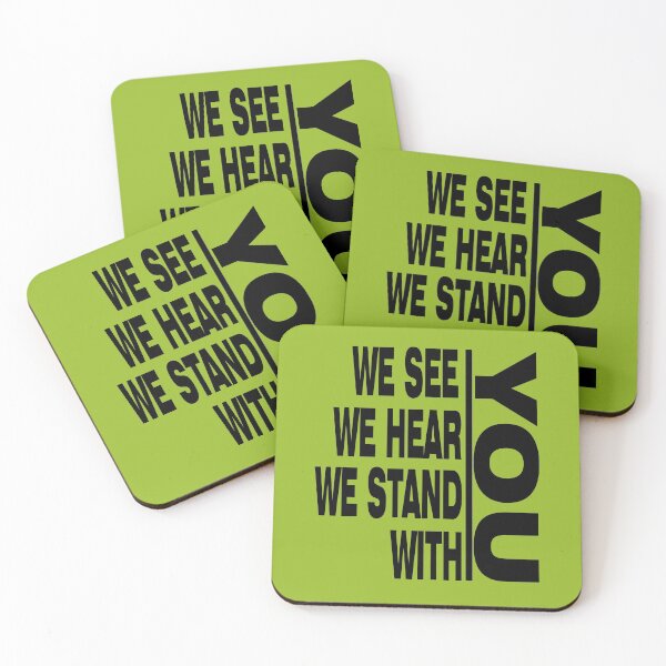 Item preview, We See, Hear and Stand with You designed and sold by lmcvinco.