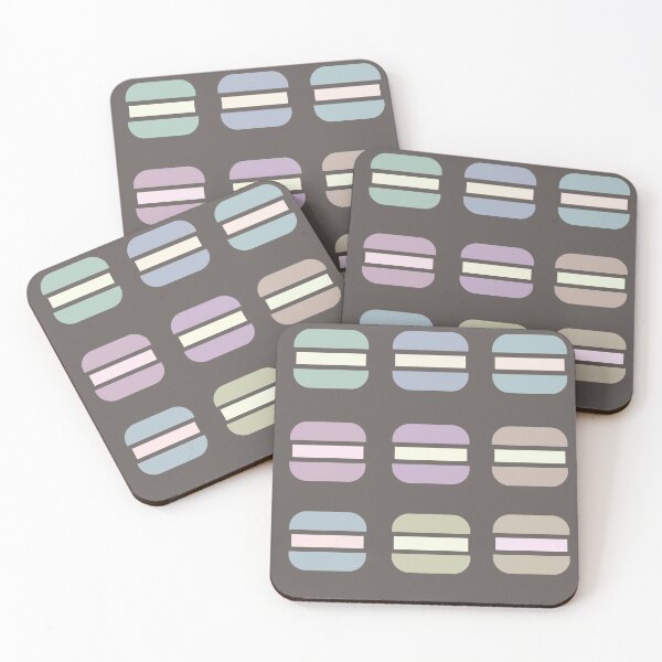 Item preview, Delicious Macarons Simple Design Print designed and sold by JoyforU.