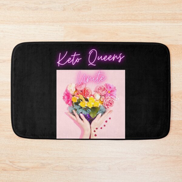 Item preview, KETO QUEENS UNITE  (floral heart) designed and sold by Le Plus Three.