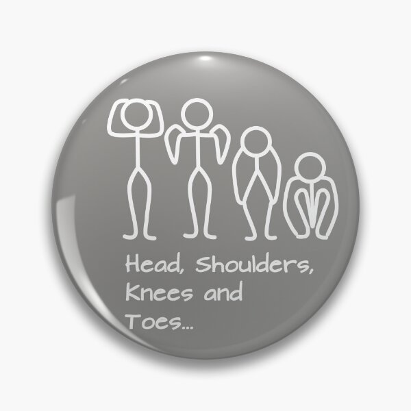 Item preview, Stickman / Head, shoulders, knees and toes... designed and sold by LotusCreations.