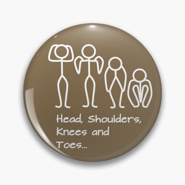 Item preview, Stickman / Head, shoulders, knees and toes... designed and sold by LotusCreations.